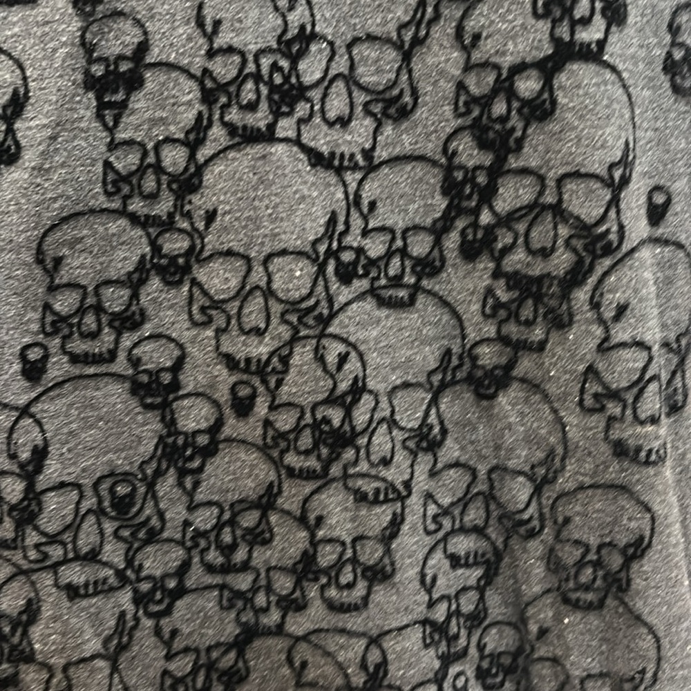 The Kooples Men's Dark Grey Skull Graphic T-Shirt, Size: L - Picture 5 of 7